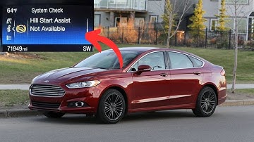 “Hill Start Assist Not Available” warning in Ford - How to Fix?