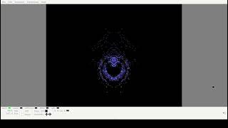 commodore 128, basic 7.0, 40 columns. screensaver/demo