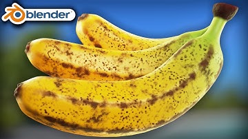 Procedural Banana Material 🍌 (Blender Tutorial)