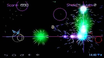Playing PewPew on Android... badly!
