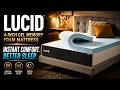 LUCID 4 Inch Gel Memory Foam Mattress Topper Review