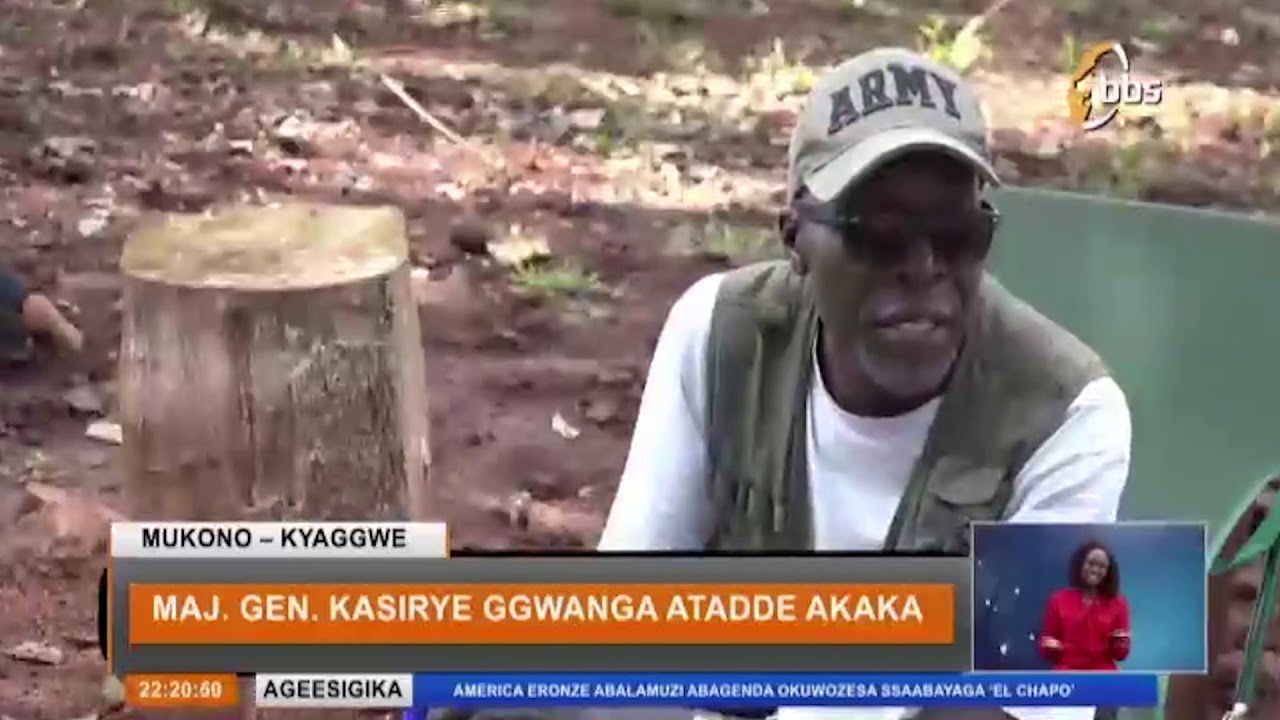 Maj  General Kasirye Ggwanga asekeredde Abdallah Kitata