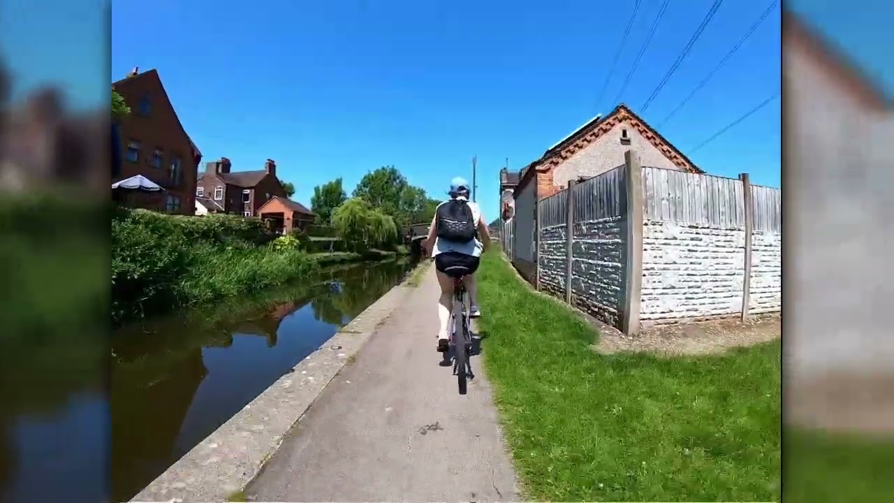 🚴‍♂️ Scenic Cycling Route: Hanley to Endon Basin via Trent & Mersey Canal | 30-Min Outdoor Workout 🌿