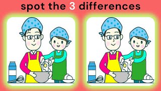 find the 3 difference |No655