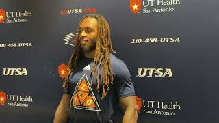 UTSA RB Robert Henry Media Presser: 9.18.24