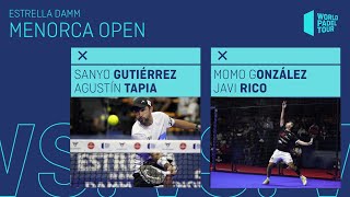 Resumen Cuartos de Final Sanyo/Tapia Vs Rico/Momo Estrella Damm Menorca Open 2021