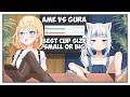 Gura vs Ame - What's the best cup size?