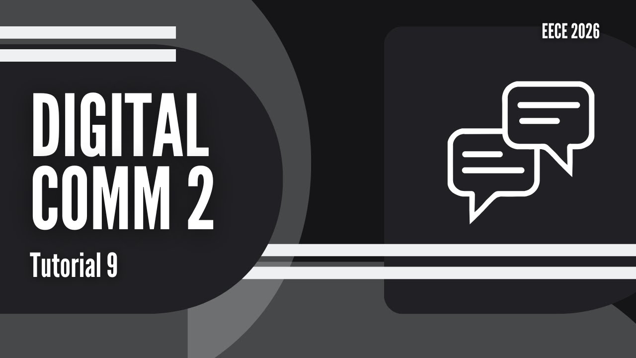 Advanced Digital Communications || Linear Code Blocks || Tutorial 9 ...