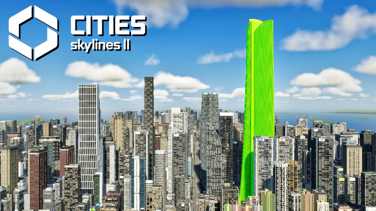 Tallest Building in the Biggest City | Cities Skylines 2 - YouTube