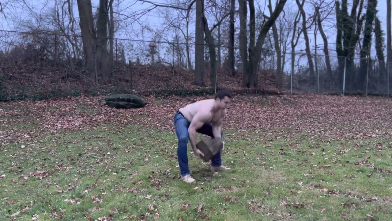 Exercise Library: Odd Object Ground-to-Over the Shoulder