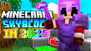 The *BEST* Minecraft Skyblock Server in 2025... @Fxmous
