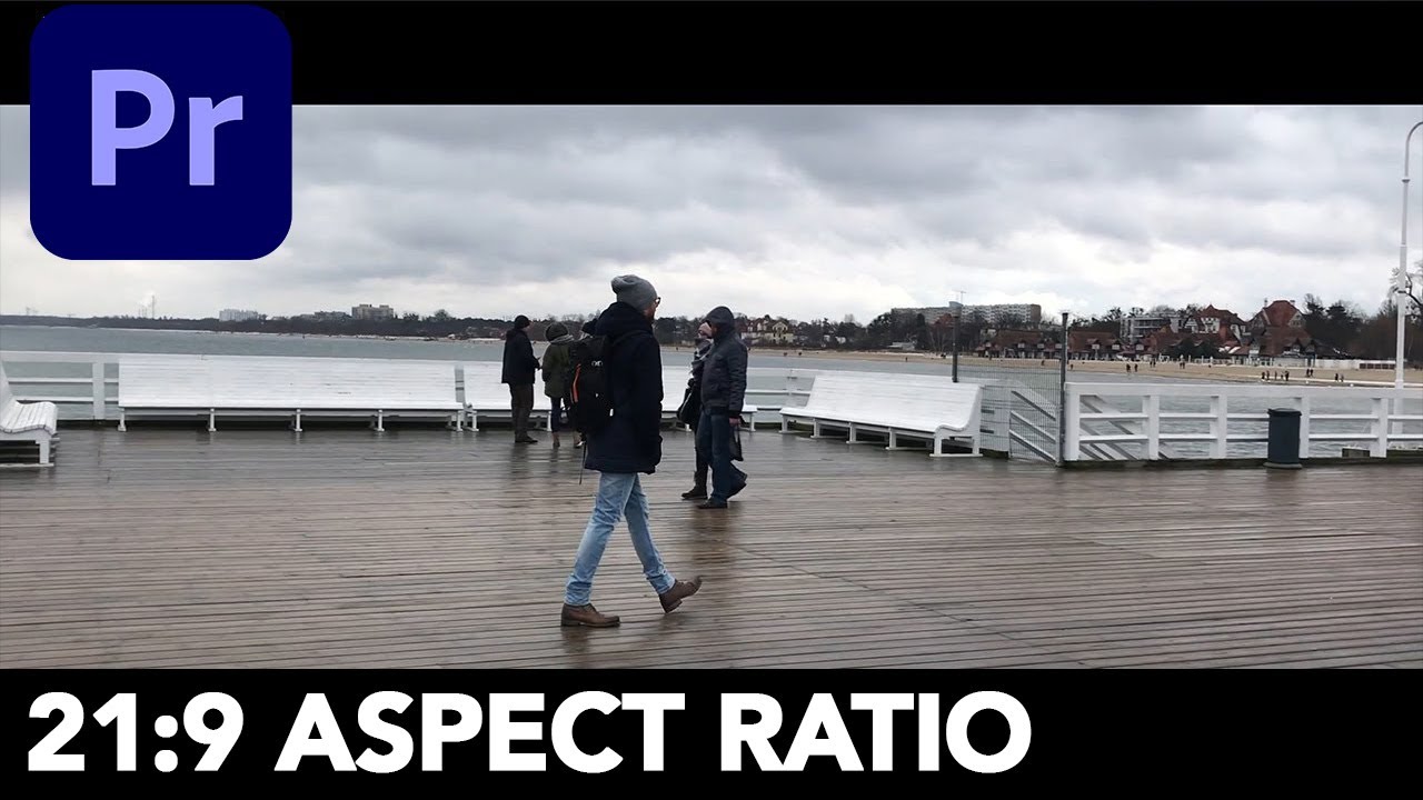 How to make CINEMATIC 21:9 ASPECT RATIO in Adobe Premiere Pro? - YouTube