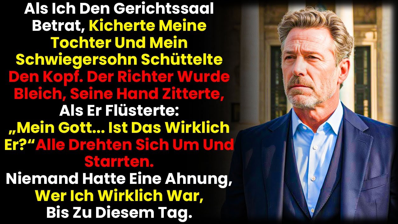 Als ich den Gerichtssaal betrat, lachte meine Tochter und mein Schwiegersohn sah weg!