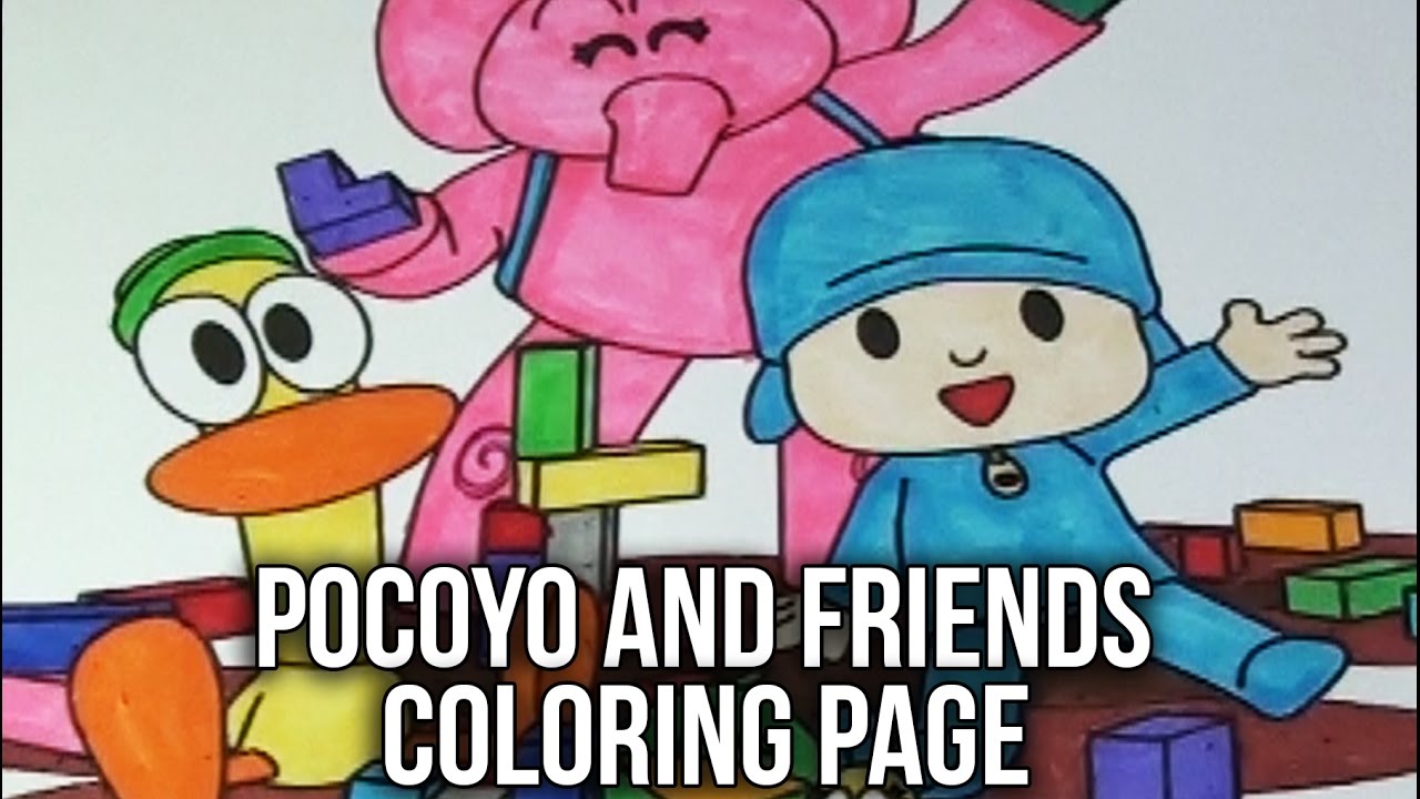 pocoyo coloring book | pocoyo and friends speed coloring page for ... - Pocoyo Friends Coloring Pages pocoyo coloring book | pocoyo and friends speed coloring page for ... - Pocoyo Friends Coloring Pages