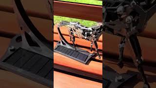 Magic!The horse activates when sunlight hits the solar panel directly. #model