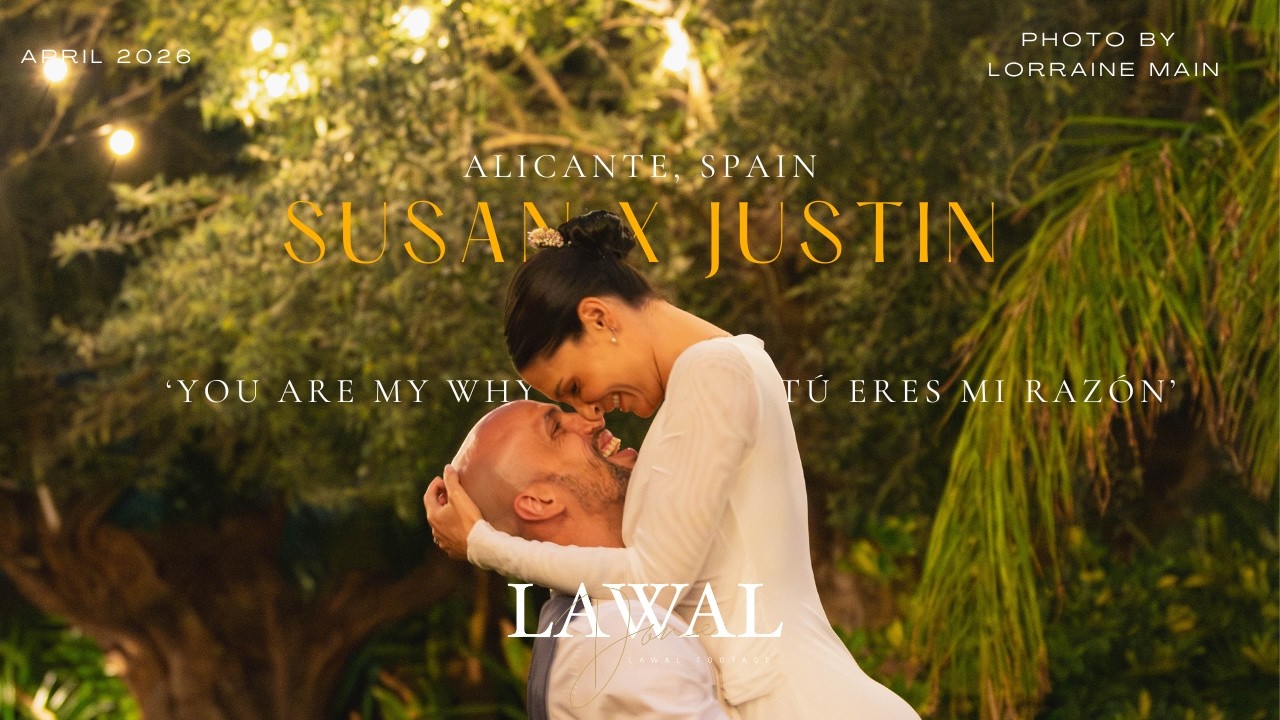 Destination Wedding Film Trailer | Tú eres mi razón - Susan x Justin in Alicante, Spain
