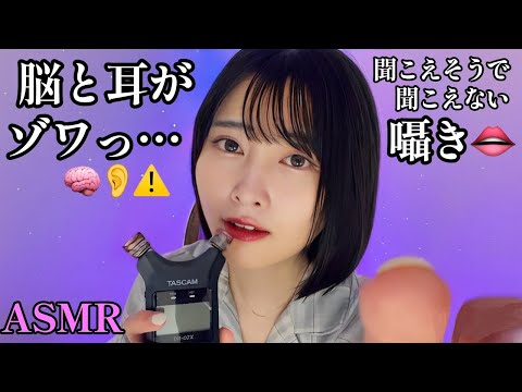 【ASMR】理解不可能な囁き【Inaudible】【耐久】【マウスサウンド🫦】【ハンドムーブメント】