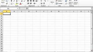 Excel 2010 Tutorial Scroll Bars Microsoft Training Lesson 1.8