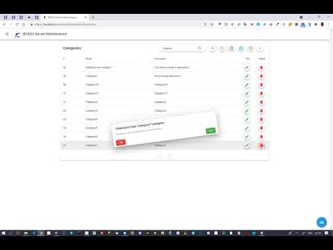 BANanoVuetifyAD3 - Full Server Maintenance Categories MySQL CRUD WebApp using PHP (Part 1)