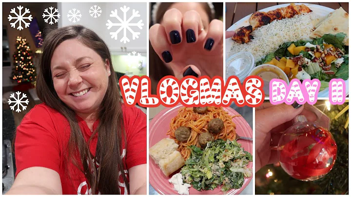Vlogmas Day 11! Christmas Shopping & Spaghetti