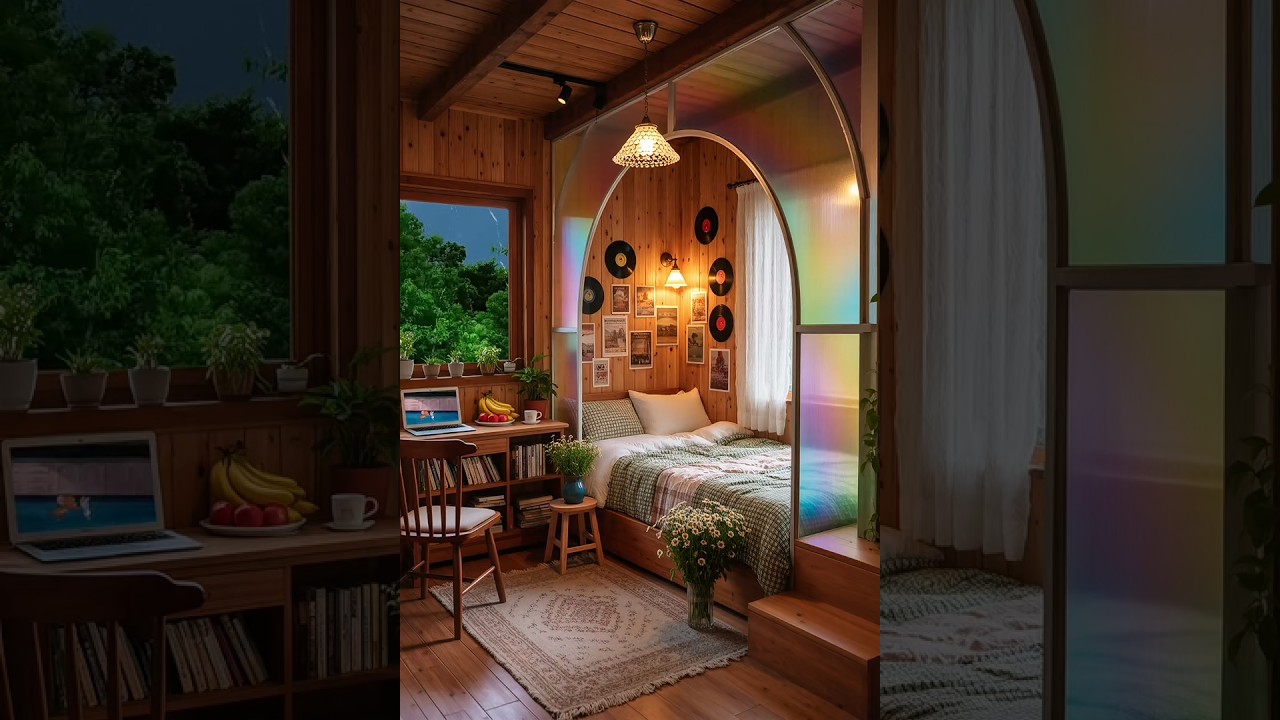 What do you think of this cozy little log cabin 