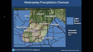 Weekly Weather Briefing, January 14, 2019 - NWS Spokane, WA