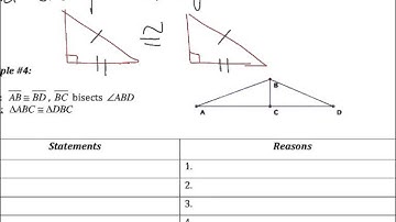 4.4: Prove Triangles Congruent by SAS and HL