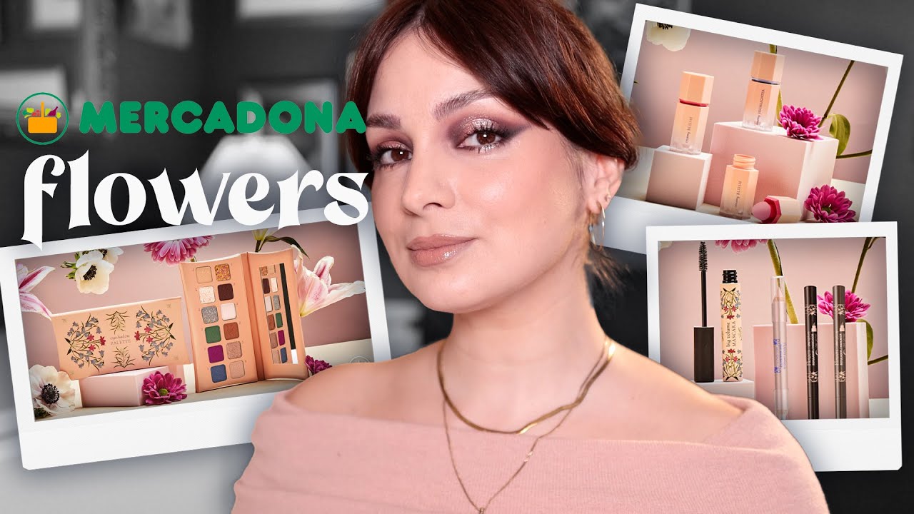 Nueva colección FLOWERS de MERCADONA | ¿dolorsito? A prueba + tutorial