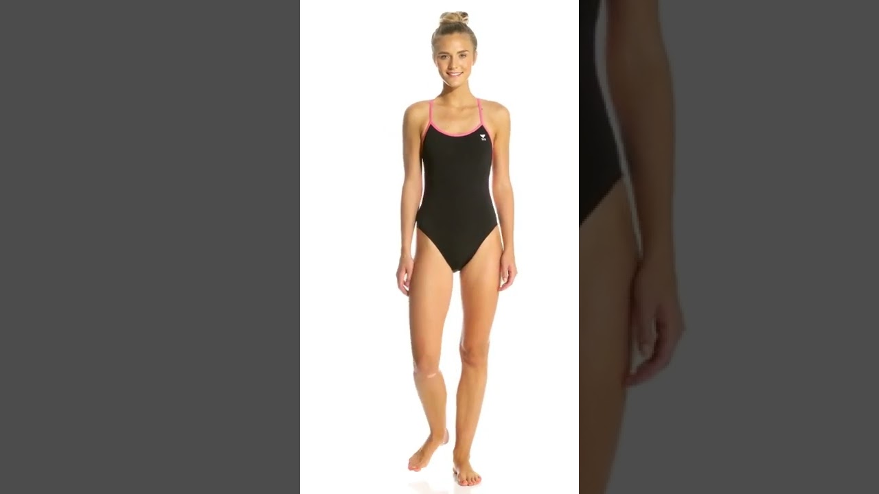 TYR Women's Solid Trinityfit One Piece Swimsuit | SwimOutlet.com