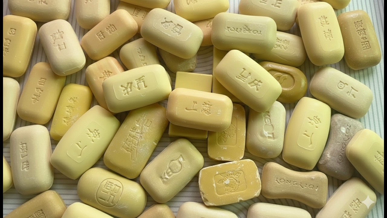 Relaxing ASMR SOAP•Cutting Dry Soap•Bundle of mix colourful ✨ soap & cutting asmr