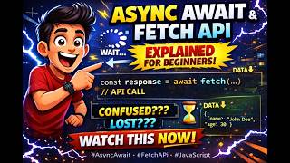 JavaScript Async Await & Fetch API Tutorial for Beginners