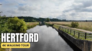 Hertford, Hertfordshire | 4K Walking Tour Hertford | Sunday 20th July 2025