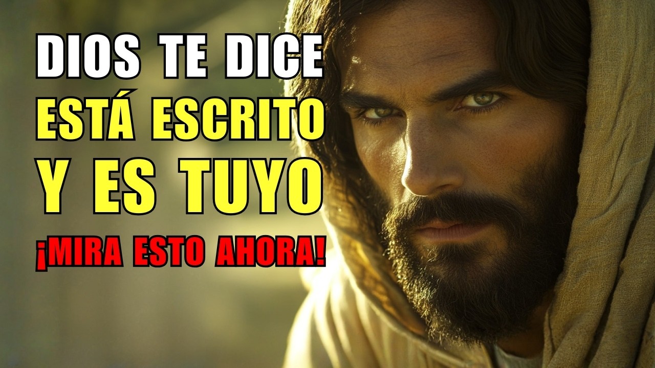 DIOS TE DICE HOY: EL DECRETO QUE PRONUNCIÉ SOBRE TU VIDA NADIE LO PODRÁ CANCELAR