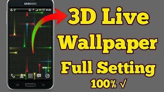 How To 3D Live Wallpaper Nexus Revamped App use Full Setting And Install screenshot 2