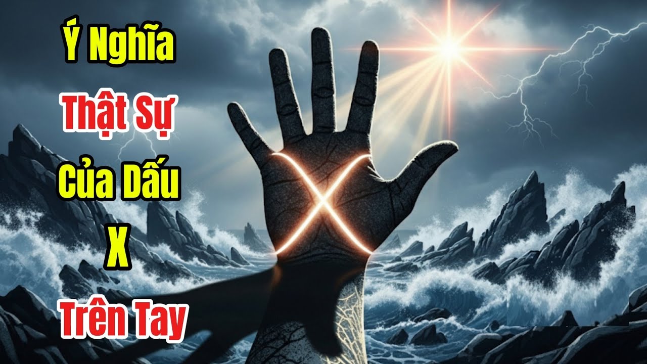 99% Người Có Dấu X Trên Lòng Bàn Tay Không Biết Điều Này!
