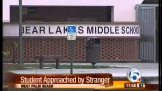 Student Bothered By Stranger At Bus Stop