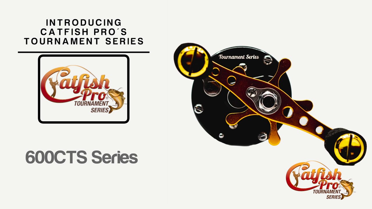 Catfish Pro Tournament Series Round Baitcasting 600CTS Reel 