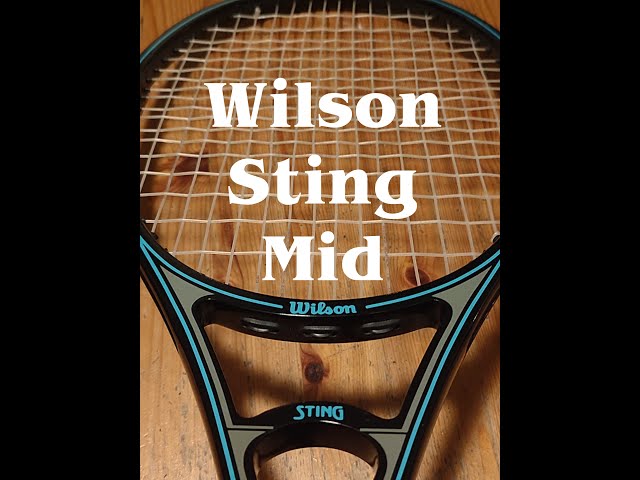Classic Picks of 80's Sticks Presents: The Wilson Sting Mid