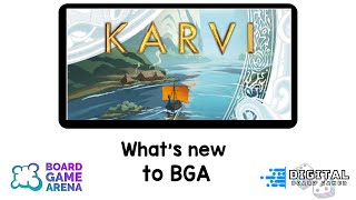Karvi - What's New To Board Game Arena. Quick-start guide on BGA