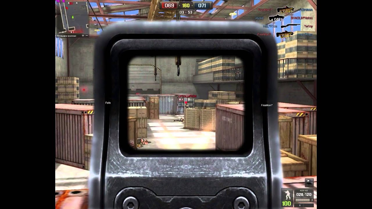 Point Blank о разминке,реакции и CS