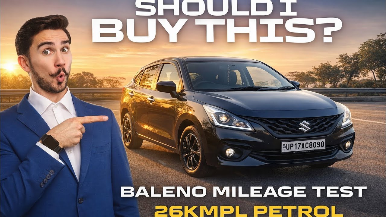 🚗 *Baleno Sigma Base Model Mileage Test 2026: Delhi to Lucknow* 🚗