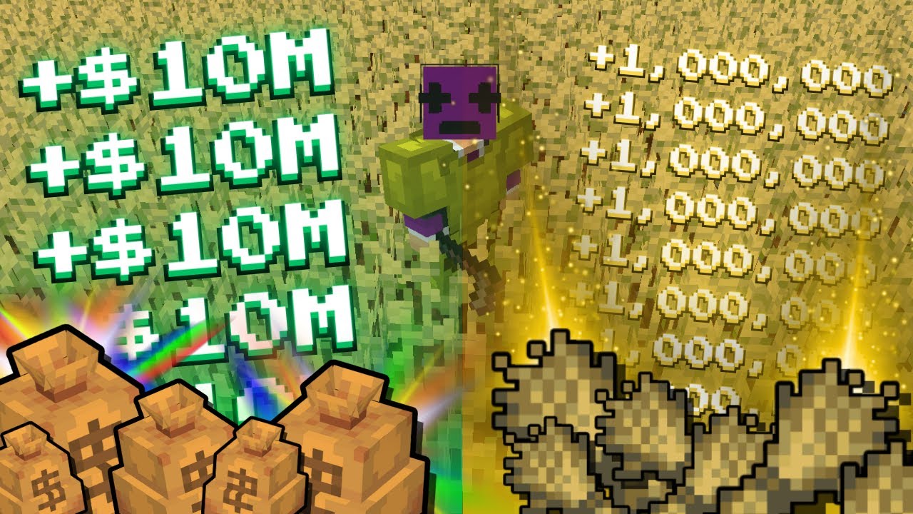 Зарабатываем МИЛЛИОНЫ монет в первый день! | OP Skyblock [EnchantedMC]