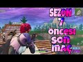 SEZON 7 öncesi son maç w/İbrahim Eker - Fortnite Battle Royale Türkçe