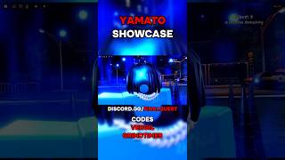 YAMATO SHOWCASE | Anime Final Quest VERGIL UPDATE! #roblox #animefinalquest