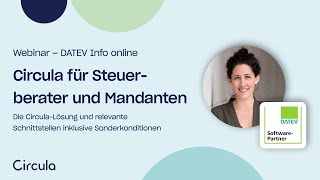 DATEV-Webinar: Circula für Steuerberater und Mandanten | Circula