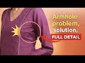 armhole problem || Baju me Jhol || cutting and stitching || imaan boutique 
