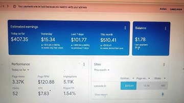 Daily earning report for my clients AdSense approved website