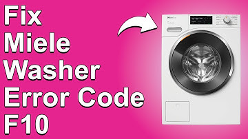 Miele Washer Error Code F10 (Indicates A Water Intake Problem - Complete Troubleshoot Guide!)