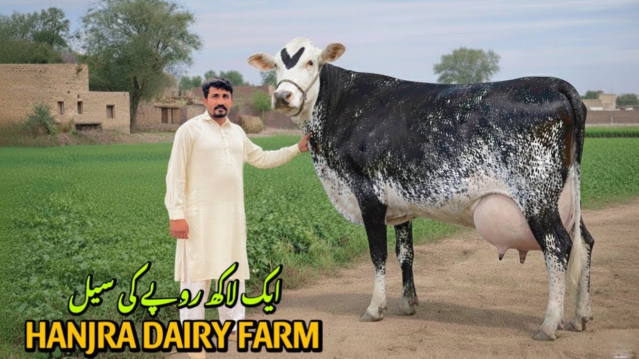 Hanjra Dairy Farm | Girlando Cow Farm | Cow Sale In Punjab | 20 KG Dodh Wali Cow | Pk Janwar Mandi