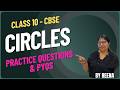 Circles Practice Question Set | Geometry Class 10